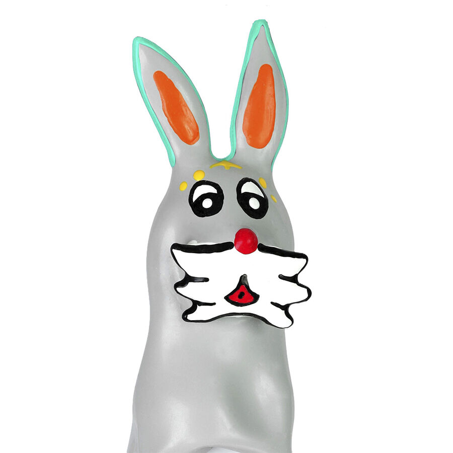 Condomerie-Kondom Gemälde Handbuch Bunny Xl-Latex · Lustige Kondome