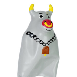 Condomerie-Handbemalte Kondome Modell Bull Grau XL-Latex