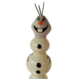 Condomerie-Handbemalte Kondome Schneemann XL-Latex