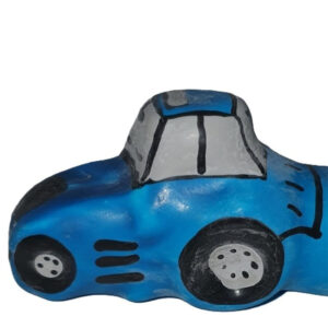 Condomerie-Dekorative handbemalte Kondome Tractor Blue