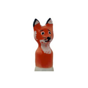 Condomerie-Handbemalte Kondome Fox Braun XL-Latex