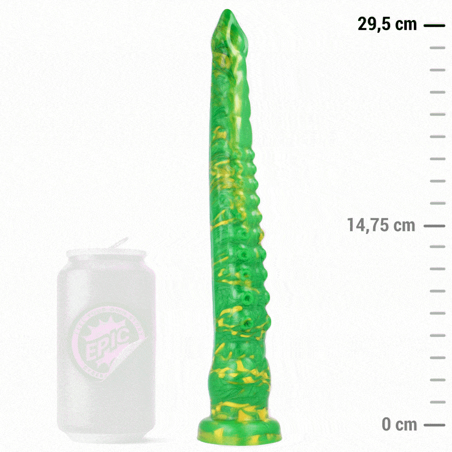 Epic-Dildo Hylos Green Flash-Silikon · Sextoys (Bild 2)