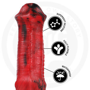 Epic-Dildo Vulkanischer Nacht-Silikon-Drache · Sextoys (Bild 7)