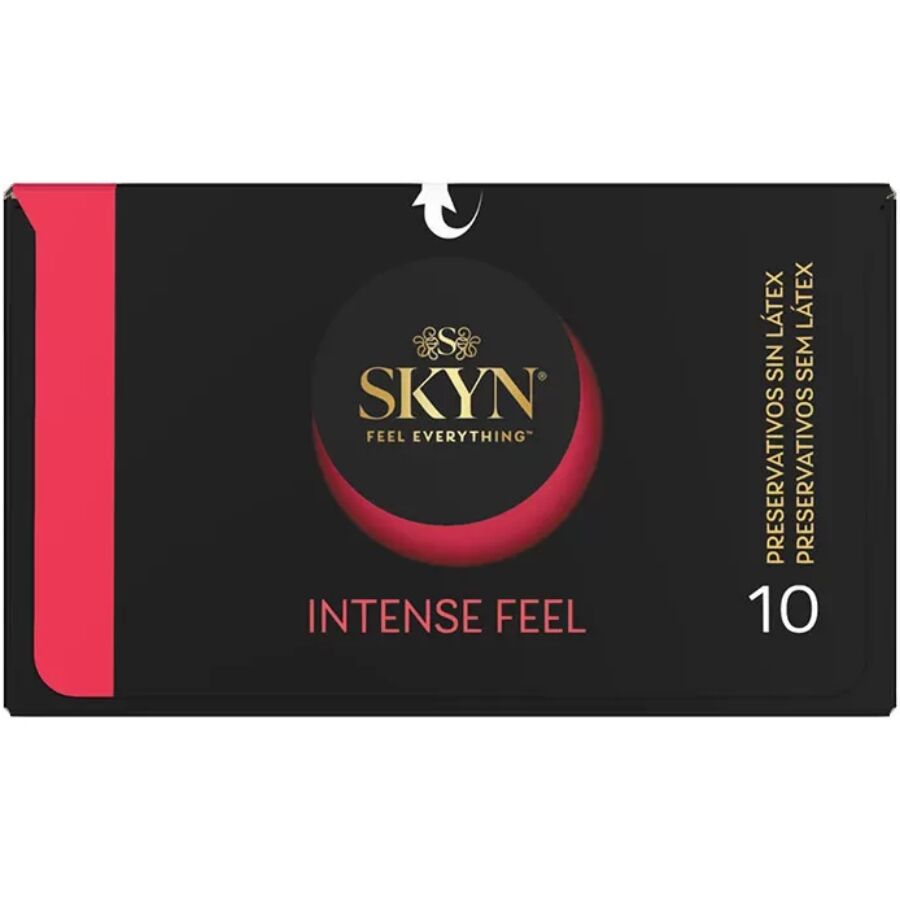 Skyn-Intense Feel Kondome Textured ohne Latex mit Design · Kondome (Bild 2)