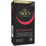 Skyn-Intense Feel Kondome Textured ohne Latex mit Design · Kondome
