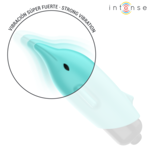 Intense Fun Toys-Echo Bullet Vibrant Dolphin Blau 8 X 4.7 cm · Vibratoren (Bild 4)