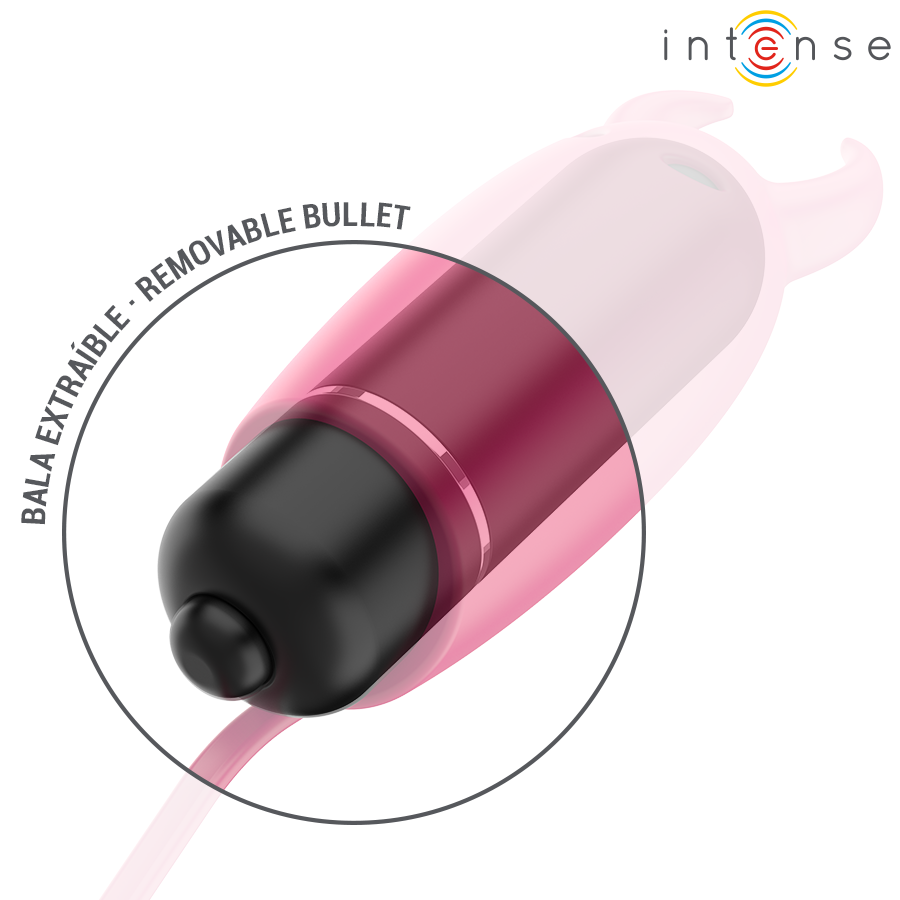 Intense Fun Toys-Scarlet Mini-Bullet mit Vibrationen Dämon Rot 9.3 cm · Vibratoren (Bild 5)