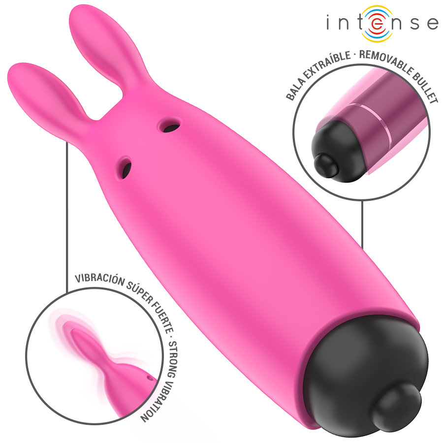 Intense Fun Toys-Hopper Pink Mini Bulletin Vibration 8.3 X 2.4 cm · Vibratoren (Bild 3)