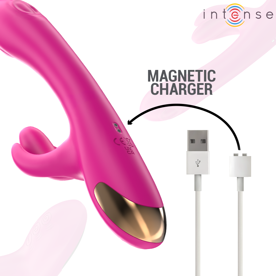 Intense High Tech-Britney Vibrator Rabbit Multifunktion 23 cm · Vibratoren (Bild 3)