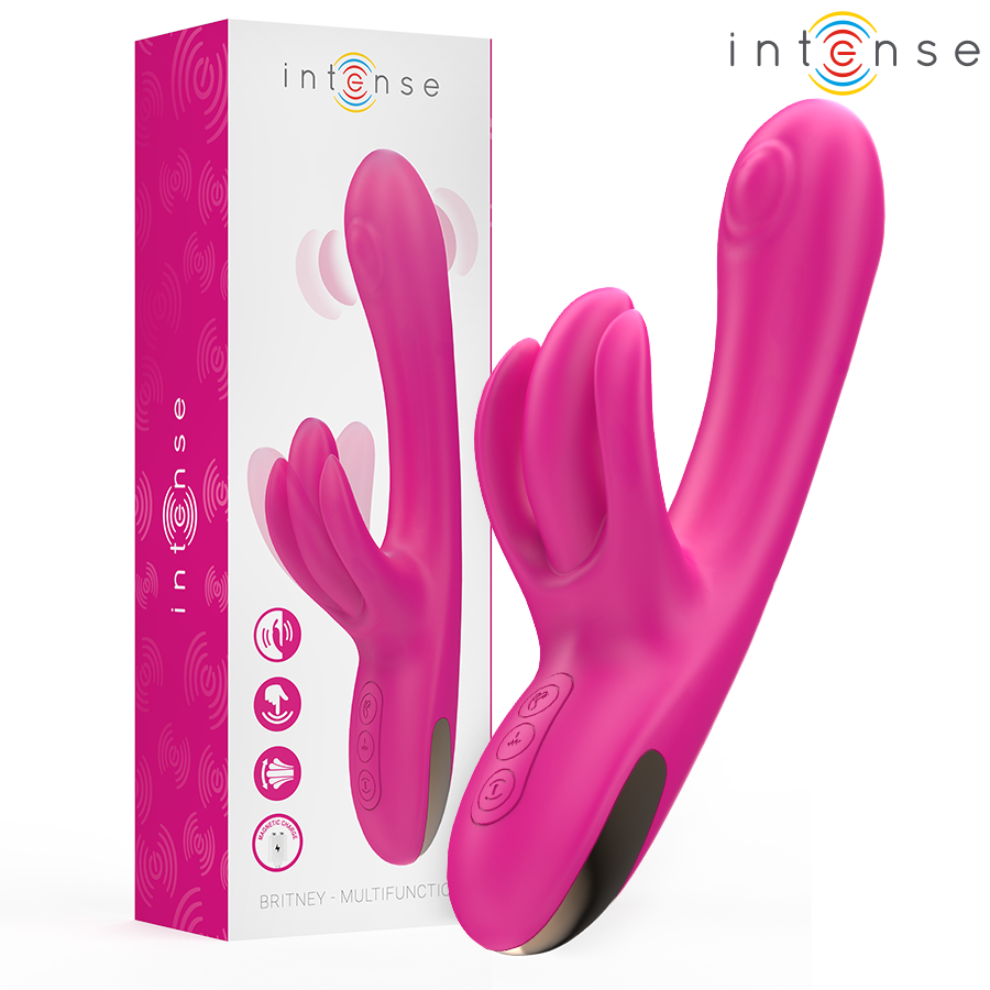 Intense High Tech-Britney Vibrator Rabbit Multifunktion 23 cm · Vibratoren