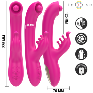 Intense High Tech-Christina Multifunktions-Rabbit Vibrator 22.5 cm · Vibratoren (Bild 3)