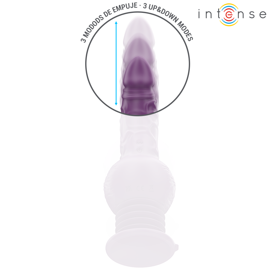 Intense High Tech-Tatum Vibrator Multifunktion mit Bewegung · Vibratoren (Bild 3)