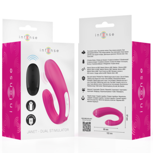 Intense Remote Control-Janet Doppel Stimulator in U-Form · Vibratoren (Bild 7)