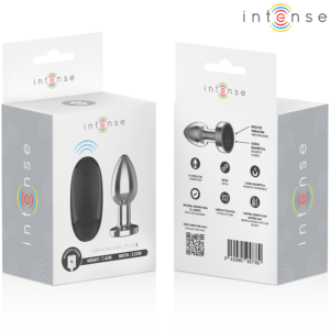 Intense-Analplug Metall mit 10 Vibrationen und Fernbedienung · Sextoys (Bild 7)