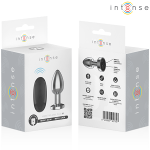 Intense-Analplug Metall mit 10 Vibrationen und Fernbedienung · Sextoys (Bild 15)