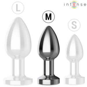 Intense-Analplug Metall mit 10 Vibrationen und Fernbedienung · Sextoys (Bild 14)