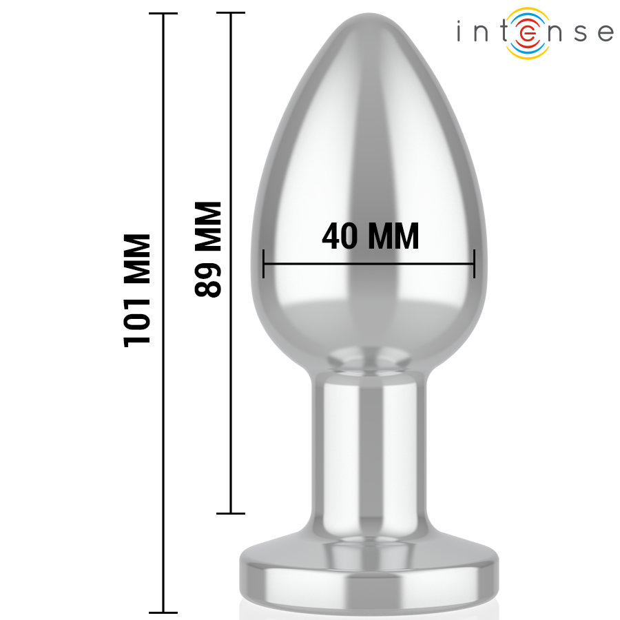 Intense-Analplug Metall mit 10 Vibrationen und Fernbedienung · Sextoys (Bild 21)