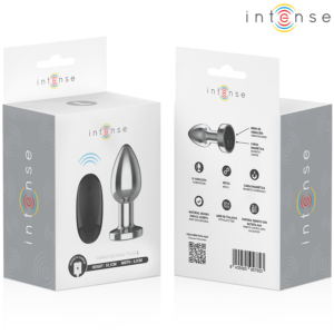 Intense-Analplug Metall mit 10 Vibrationen und Fernbedienung · Sextoys (Bild 24)