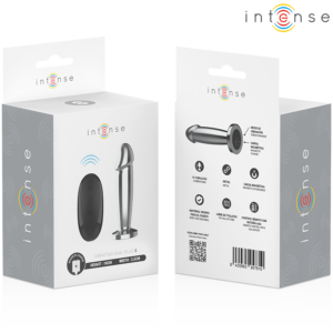 Intense-Analplug Metall mit Fernbedienung und 10 Vibrationen · Sextoys (Bild 3)