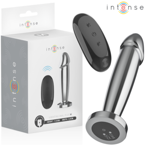 Intense-Analplug Metall mit Fernbedienung und 10 Vibrationen · Sextoys (Bild 9)