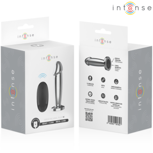 Intense-Analplug Metall mit Fernbedienung und 10 Vibrationen · Sextoys (Bild 15)