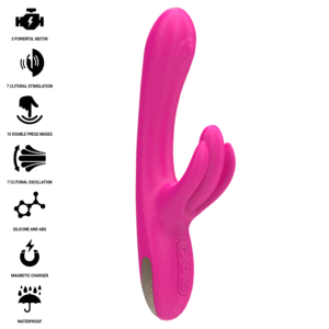 Intense High Tech-Britney Vibrator Rabbit Multifunktion 23 cm · Vibratoren (Bild 8)