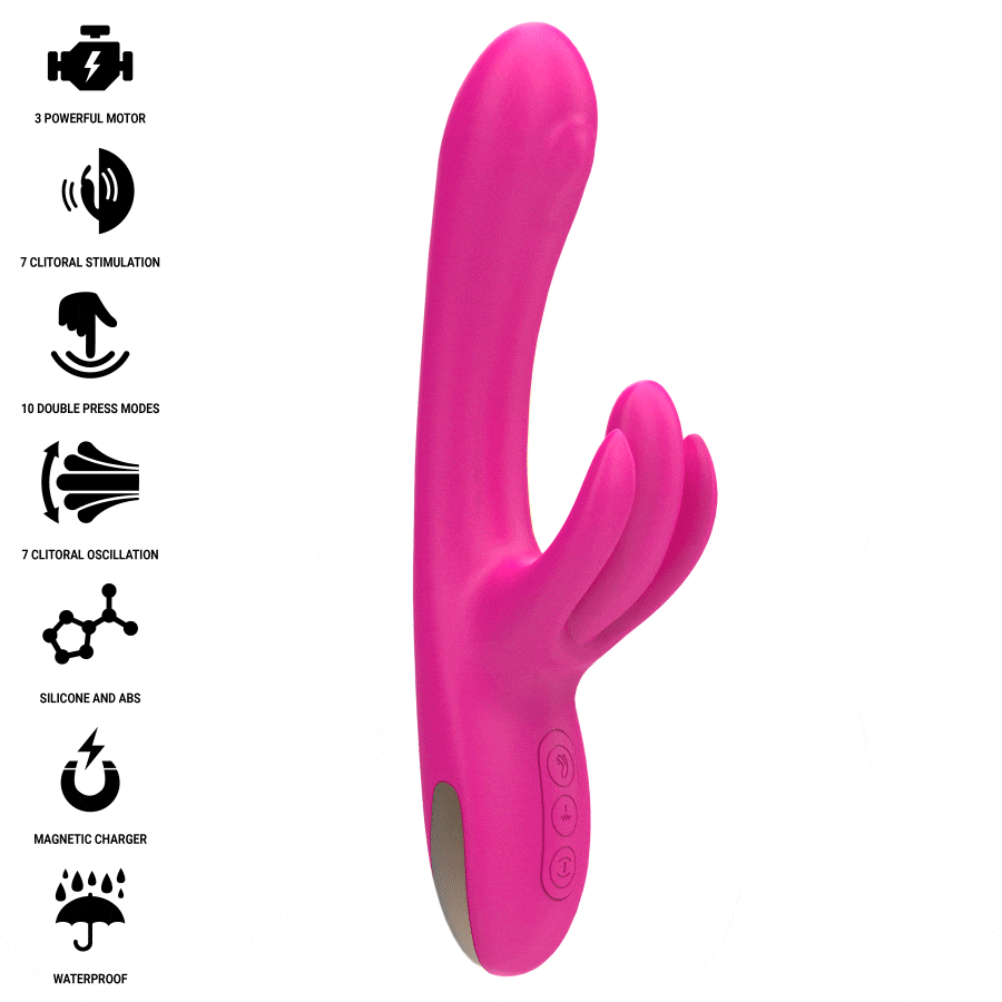Intense High Tech-Britney Vibrator Rabbit Multifunktion 23 cm · Vibratoren (Bild 8)