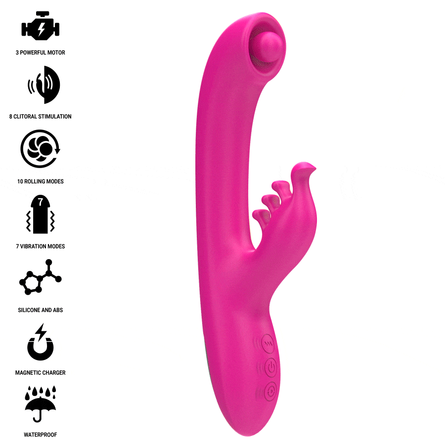 Intense High Tech-Christina Multifunktions-Rabbit Vibrator 22.5 cm · Vibratoren (Bild 2)