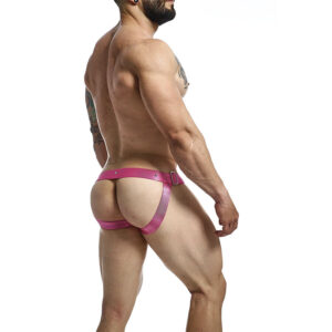 Mob-Dngeon Jockstrap Rosa One Size-Pelle · Herrenunterwäsche (Bild 4)