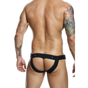 Mob-Dngeon Jockstrap mit Ring für Penisse One Size-Pelle · Herrenunterwäsche (Bild 4)
