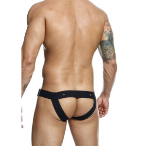 Mob-Dngeon Jockstrap mit Ring für Penisse One Size-Pelle · Herrenunterwäsche (Bild 5)