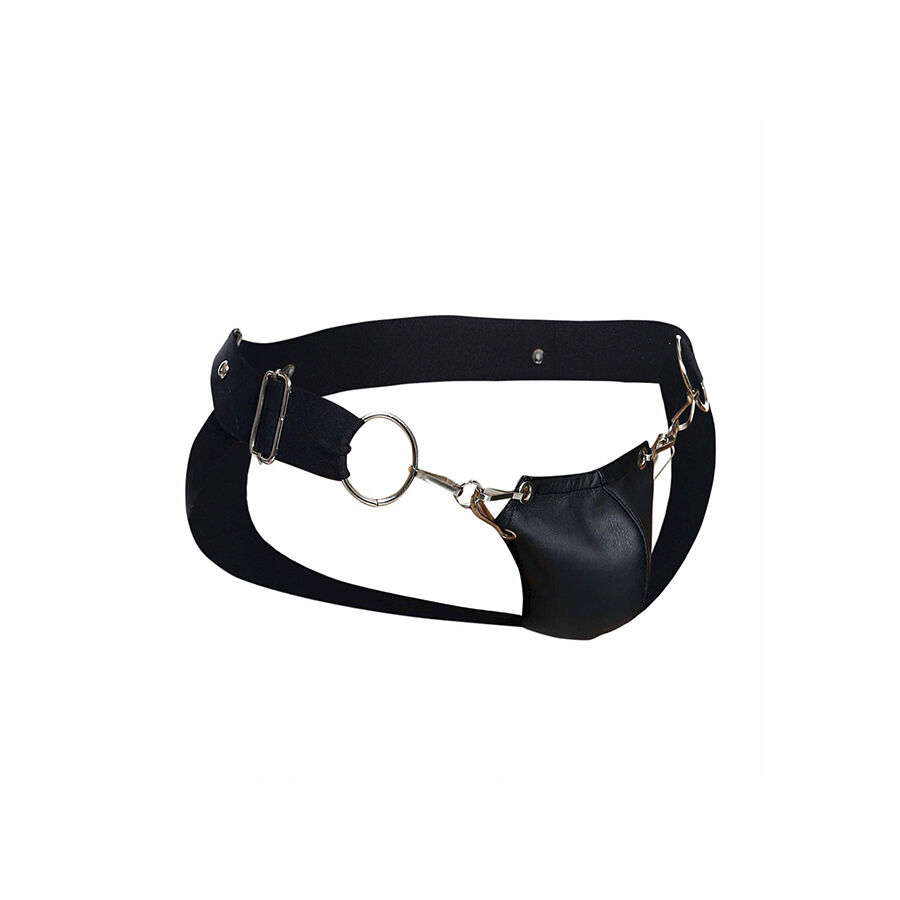Mob-Dngeon Jockstrap Schwarz Pressure One Size-Metal · Herrenunterwäsche (Bild 2)