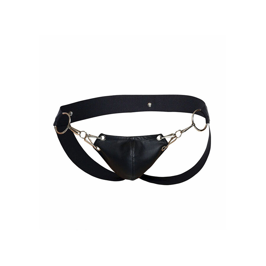 Mob-Dngeon Jockstrap Schwarz Pressure One Size-Metal · Herrenunterwäsche (Bild 4)