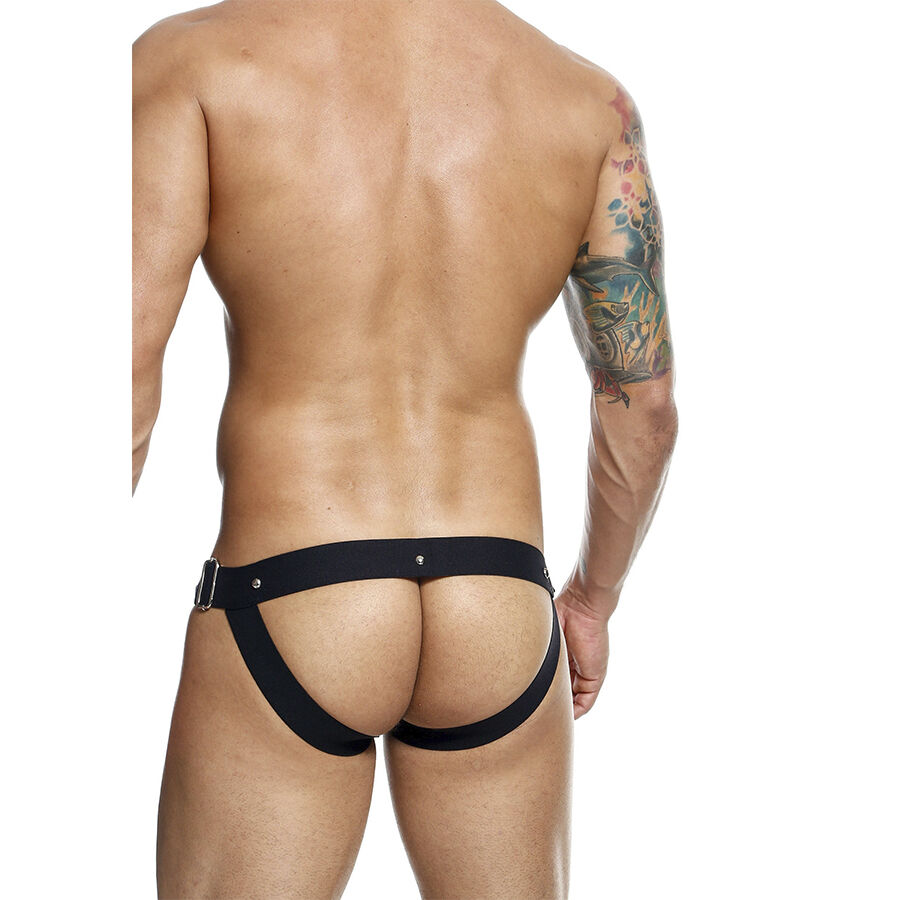 Mob-Dngeon Jockstrap Schwarz Pressure One Size-Metal · Herrenunterwäsche (Bild 6)
