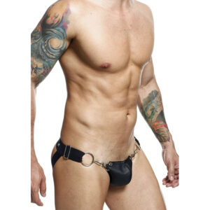 Mob-Dngeon Jockstrap Schwarz Pressure One Size-Metal · Herrenunterwäsche (Bild 7)