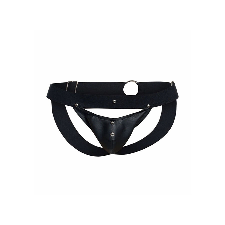 Mob-Dngeon Jockstrap Sportsman Schwarz One Size-Metal · Herrenunterwäsche (Bild 3)