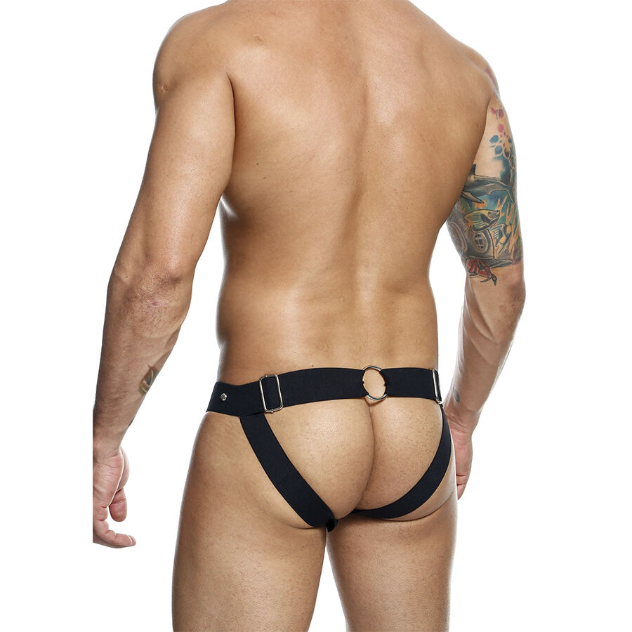 Mob-Dngeon Jockstrap Sportsman Schwarz One Size-Metal · Herrenunterwäsche (Bild 4)