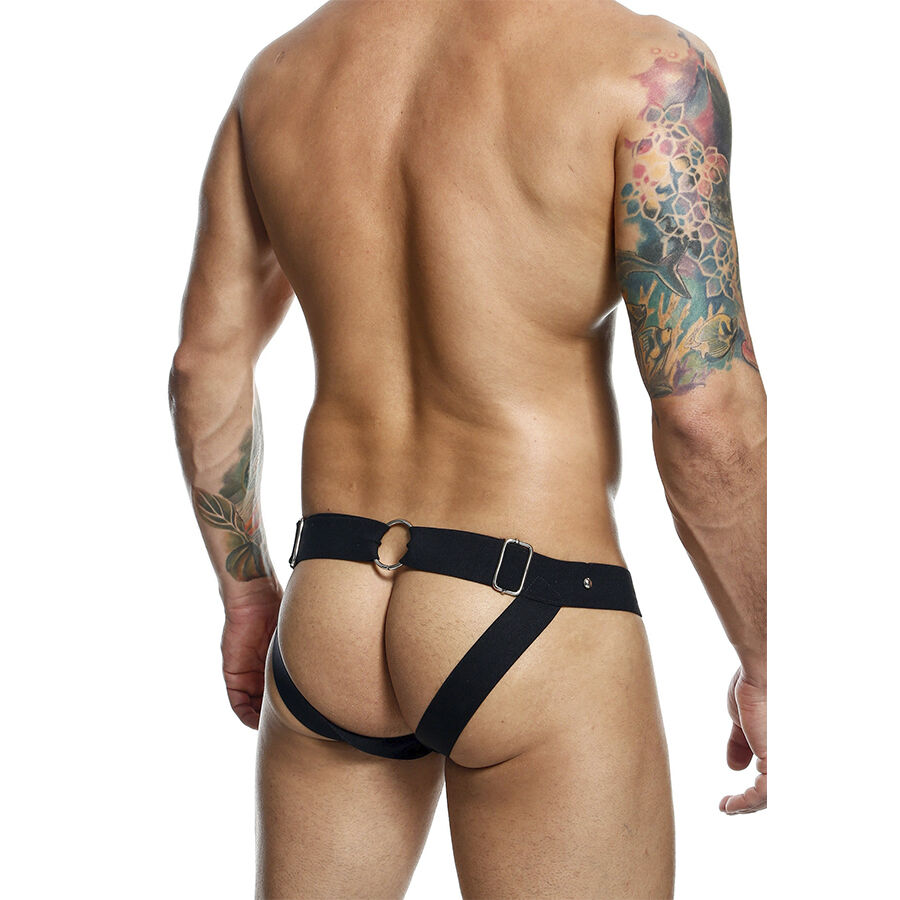 Mob-Dngeon Jockstrap Sportsman Schwarz One Size-Metal · Herrenunterwäsche (Bild 5)