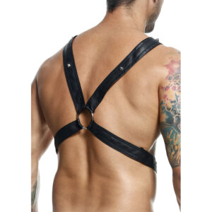 Mob-Dngeon Harness Kreuzkette Schwarz One Size-Metal · Herrenunterwäsche (Bild 5)