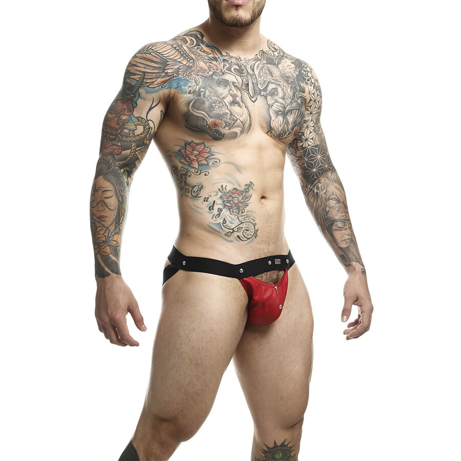 Mob-Dngeon Jockstrap Athlet Rot One Size · Herrenunterwäsche (Bild 4)