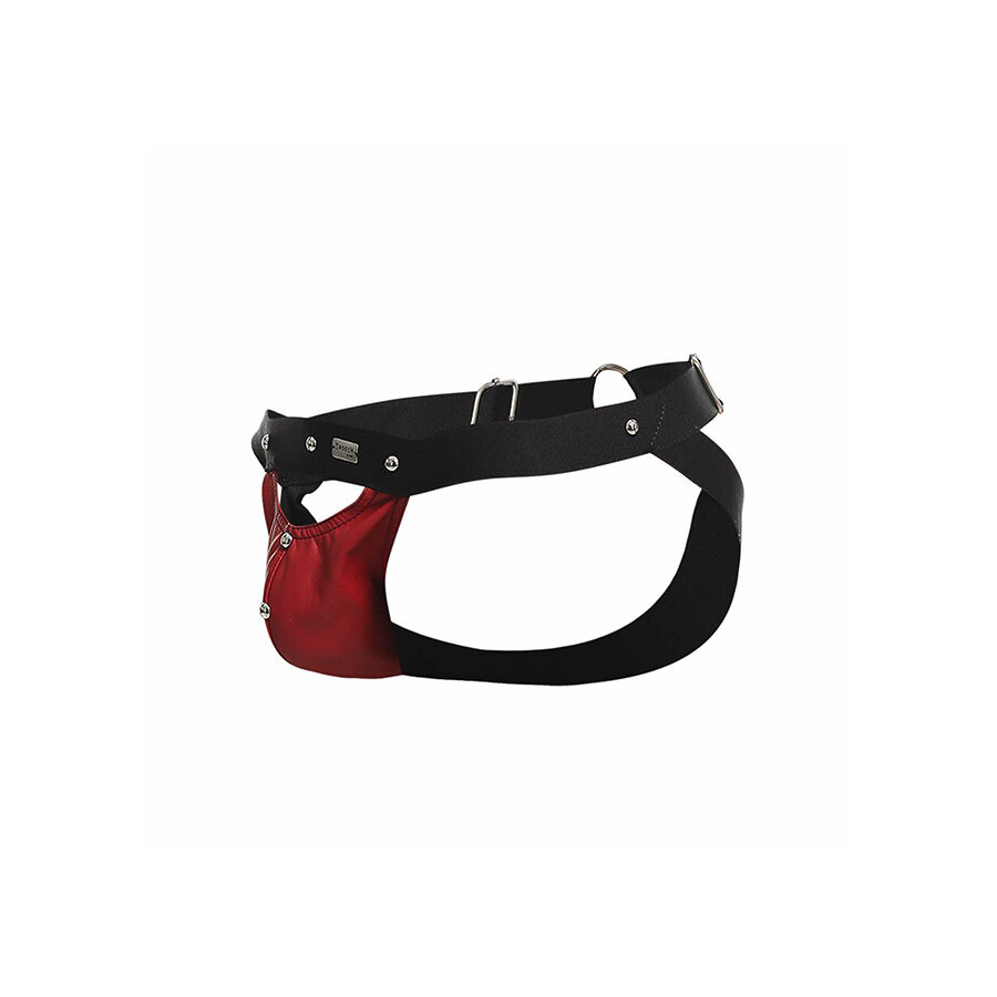 Mob-Dngeon Jockstrap Athlet Rot One Size · Herrenunterwäsche (Bild 5)