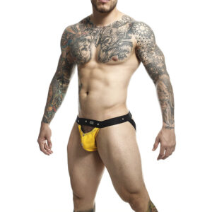 Mob-Dngeon Jockstrap Gelb Sportsman One Size-Metal · Herrenunterwäsche (Bild 2)