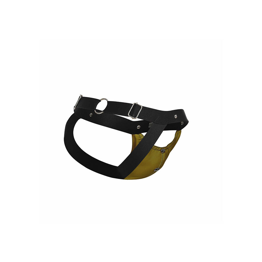 Mob-Dngeon Jockstrap Gelb Sportsman One Size-Metal · Herrenunterwäsche (Bild 6)