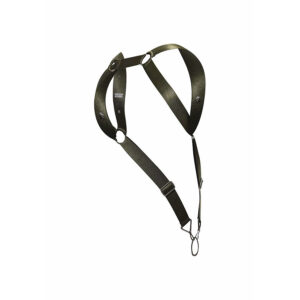 Mob-Dngeon Harness mit gerader Rückenlehne aus Metall · Herrenunterwäsche (Bild 6)