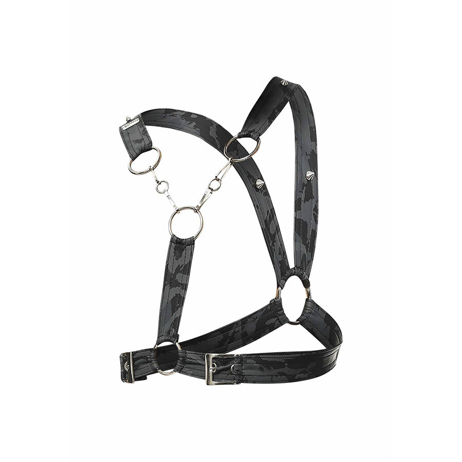 Mob-Dngeon Harness mit Ketten-Metall · Herrenunterwäsche (Bild 2)