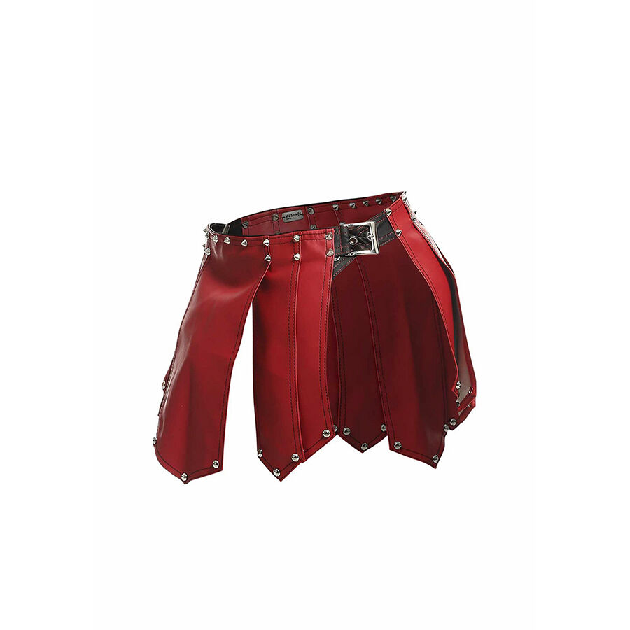 Mob-Weste Romanda Dngeon Rot One Size-Metal · Herrenunterwäsche (Bild 4)