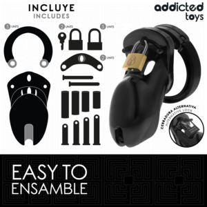 Addicted Toys Locked-Locked – Forbidden Vault Käfig für Penis · BDSM-Zubehör (Bild 3)