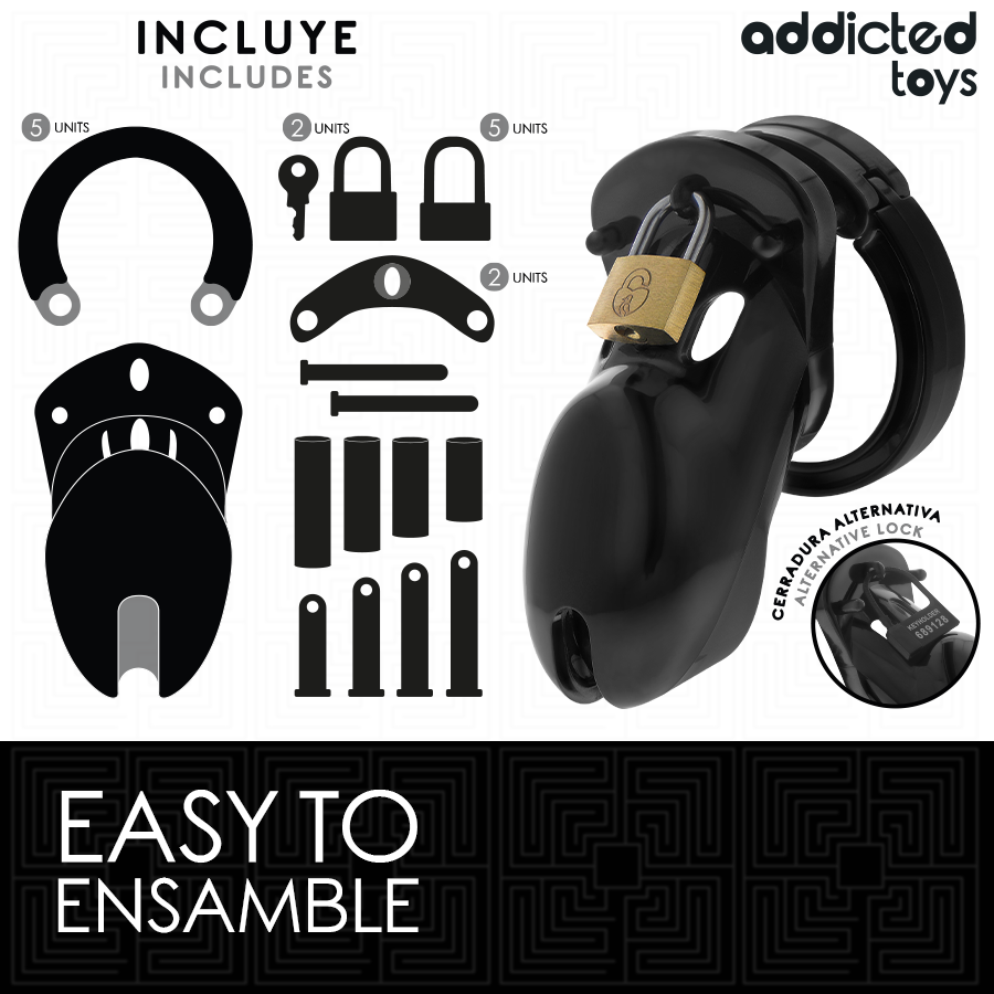 Addicted Toys Locked-Locked – Forbidden Vault Käfig für Penis · BDSM-Zubehör (Bild 3)