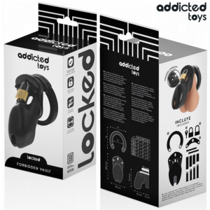 Addicted Toys Locked-Locked – Forbidden Vault Käfig für Penis · BDSM-Zubehör (Bild 5)