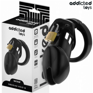 Addicted Toys Locked-Locked Obsidian Hold Peniskäfig